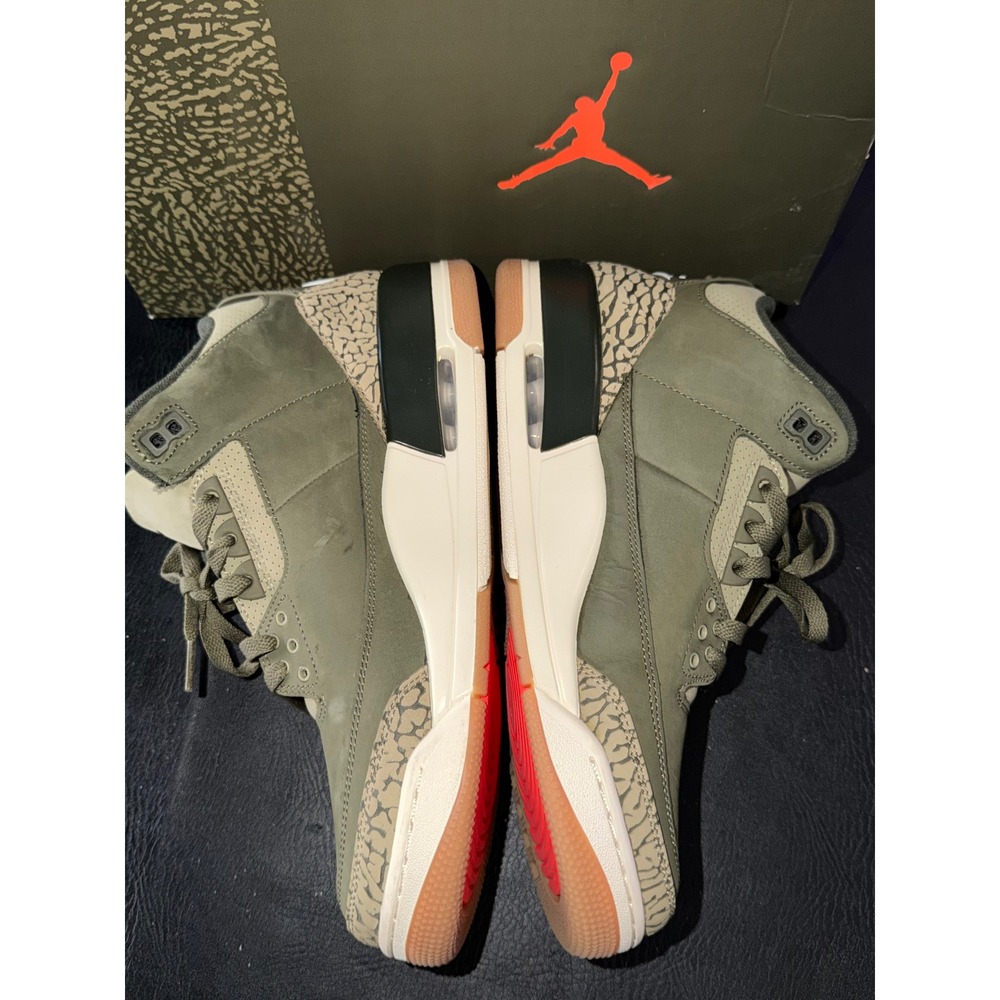 Air Jordan 3 Retro Olive Sequoia DN3707-202 Mens Size 10 OG Box - Picture 13 of 13